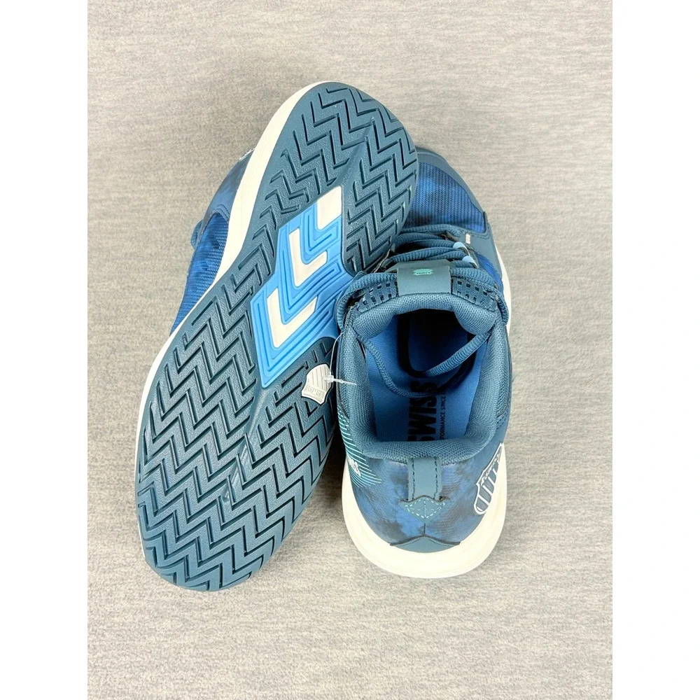 K-Swiss Ultrashot Team Tennis Sneakers Mens 7 Blue Indigo Pickleball Comfort